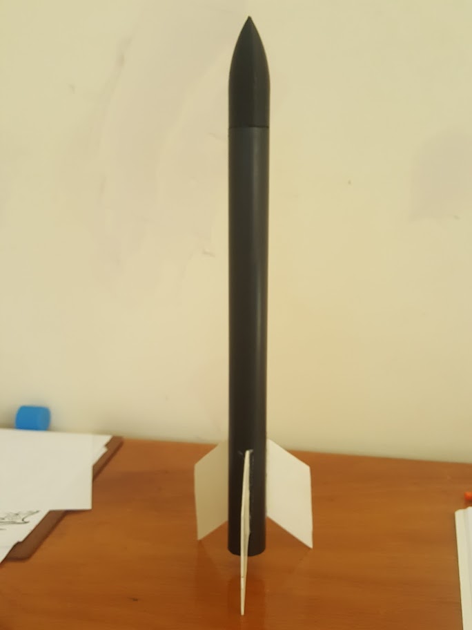 First Model Rocket